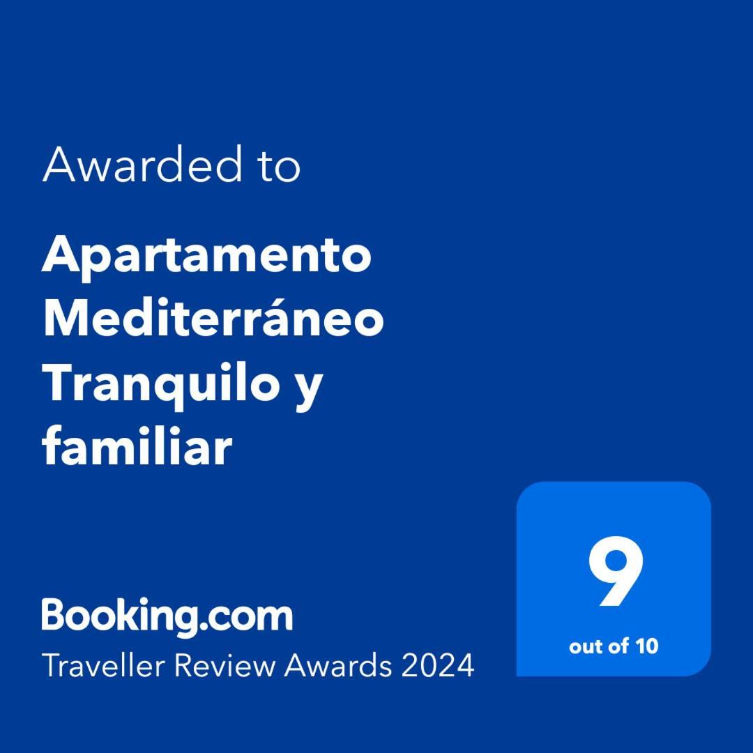 Apartamento Mediterraneo Tranquilo Y Familiar Lejlighed Valencia Eksteriør billede